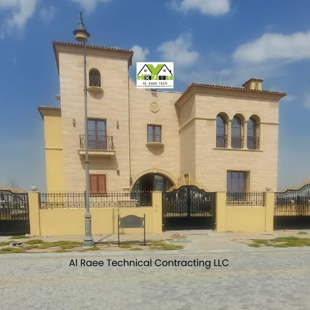 Project site photography by Al Raee Technical Contracting LLC in the UAE
