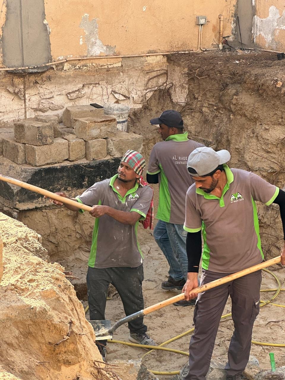 Project site photography by Al Raee Technical Contracting LLC in the UAE